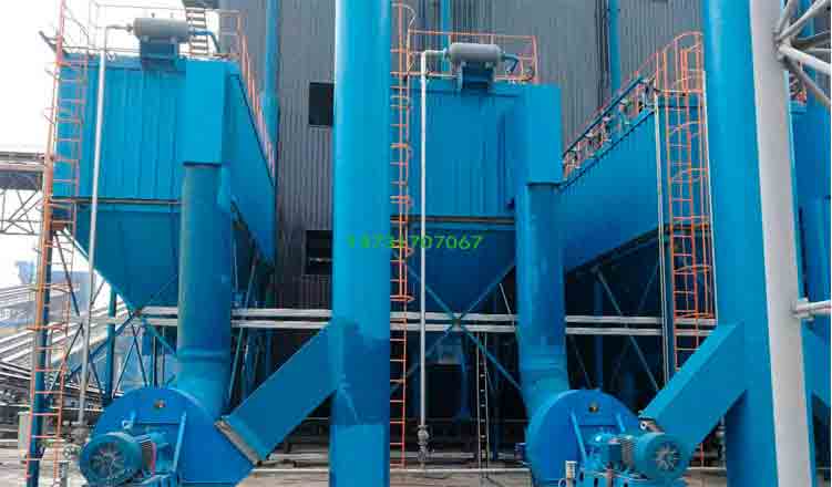 內蒙古集寧鐵礦廠布袋除塵器安裝完工