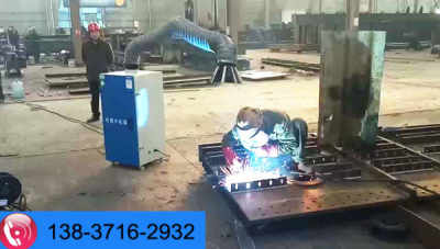 安徽馬鞍山焊煙雙臂凈化器 廠房專用高效除塵設備新聞